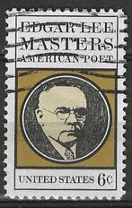 USA 1970 - Yvert 899 - Edgar Lee Masters (ST), Postzegels en Munten, Postzegels | Amerika, Verzenden