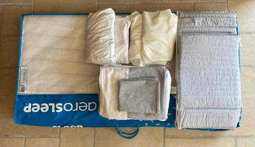 Matras aerosleep + Les Rèves d’Anaïs bekleding Sirene Grey, Kinderen en Baby's, Babywiegjes en Ledikanten, Zo goed als nieuw, Ophalen