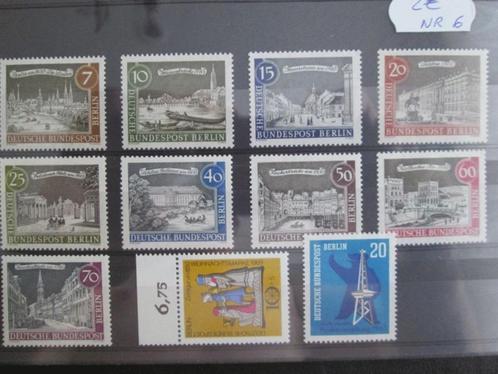 Lot 6 ongestempelde zegels Bundespost Berlin, Postzegels en Munten, Postzegels | Europa | Duitsland, Postfris, BRD, Ophalen