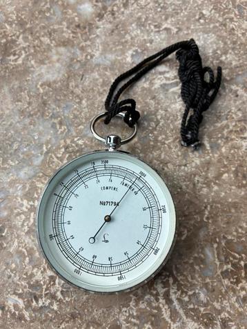 Vintage Lufft Compens zakbarometer/hoogtemeter beschikbaar voor biedingen