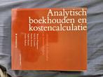 Analytisch boekhouden en kostencalculatie, Boeken, Ophalen, Gelezen, Hoger Onderwijs
