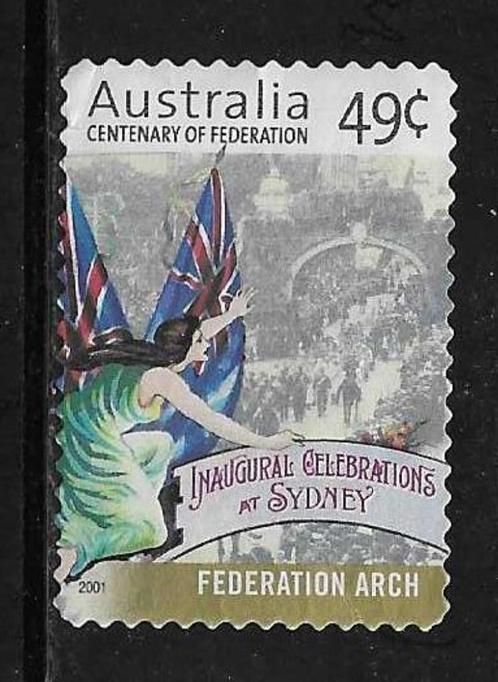 Australië - 2001 - Afgestempeld - Lot Nr. 393, Postzegels en Munten, Postzegels | Oceanië, Gestempeld, Verzenden