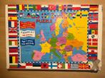 Puzzle Flags of Europe, Puzzle, Utilisé, Moins de 500 pièces