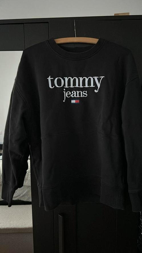 Pulls TOMMY JEANS hilfiger, Kleding | Heren, Truien en Vesten, Zo goed als nieuw, Maat 52/54 (L), Zwart, Ophalen