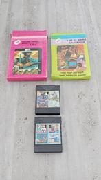 Atari 2600 2 in 1 + 4 in 1 game cartridge met originele doze, Ophalen of Verzenden, Gebruikt, Atari 2600