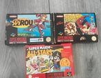 3 Super Nintendo PAL Games, Ophalen, Gebruikt