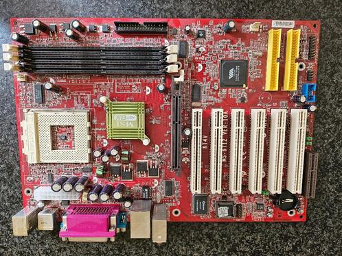 MSI KT4V SocketA retro motherboard, Computers en Software, Moederborden, Gebruikt, Overige typen, Overige soorten, Ophalen of Verzenden