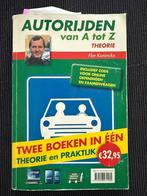 Autorijden van A tot Z : theorie  en praktijk (2 boeken), Ophalen of Verzenden, Gelezen