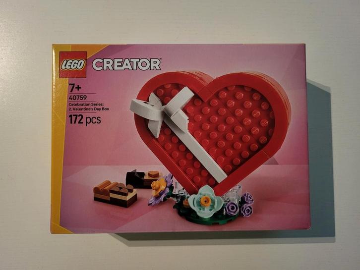 Lego - 40759 - Valentijnsdoosje - NIEUW - SEALED, Kinderen en Baby's, Speelgoed | Duplo en Lego, Nieuw, Lego, Ophalen of Verzenden