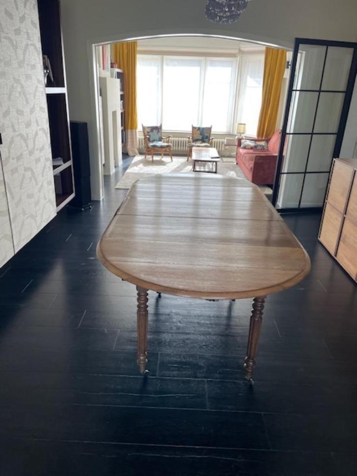 Antieke van ronde tot ovale tafel, Antiek en Kunst, Antiek | Meubels | Tafels, Ophalen