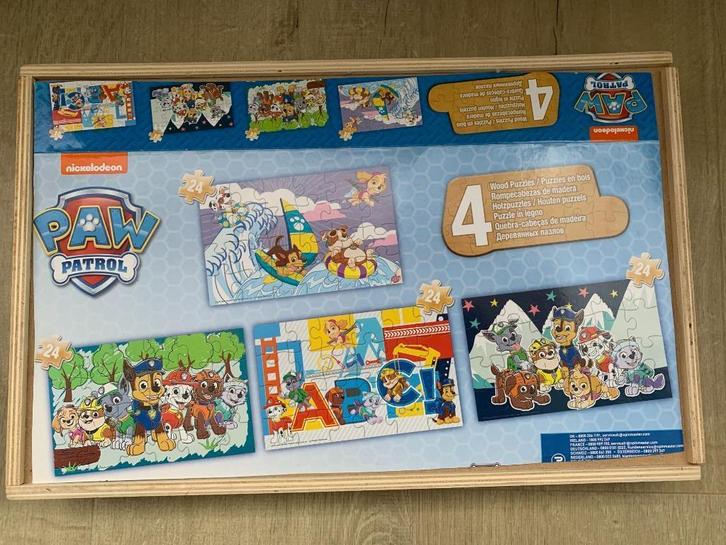 Puzzel Paw Patrol Nickelodeon, Kinderen en Baby's, Speelgoed | Kinderpuzzels, Zo goed als nieuw, 4 tot 6 jaar, 10 tot 50 stukjes