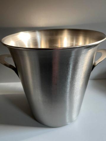 Ijsemmer / Champagnekoeler roestvrij staal beschikbaar voor biedingen