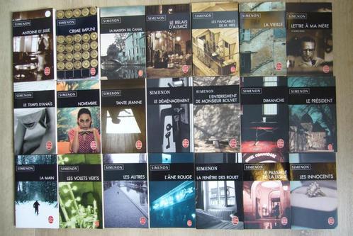 Lot de 41 pochettes Simenon différentes francophones, Livres, Langue | Français, Neuf, Enlèvement ou Envoi