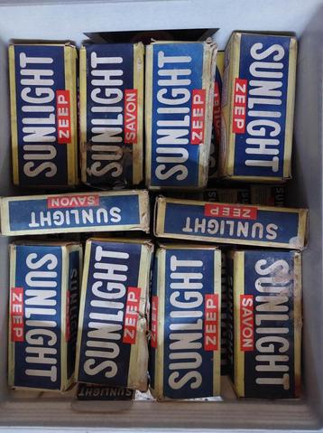 Lot de 70 savons sunlight authentiques 14kg