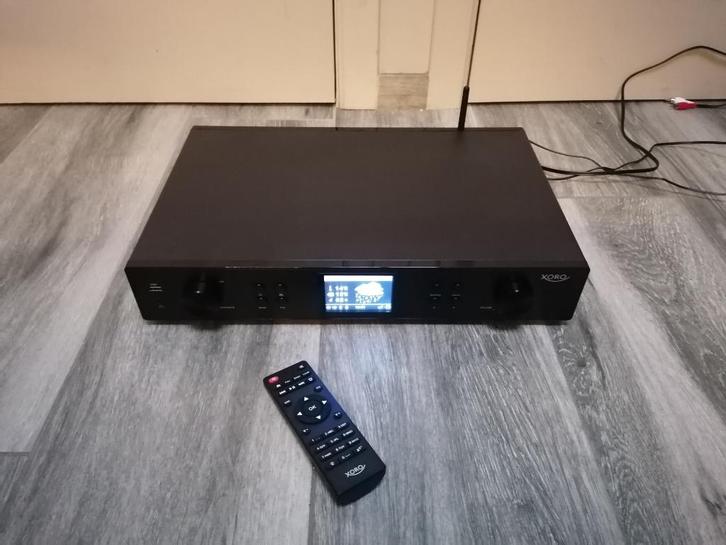 Xoro HFT 440 HiFi tuner met Internet - DAB+ - FM - Bluetooth, Audio, Tv en Foto, Tuners, Zo goed als nieuw, Ophalen