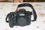 Canon 7D met batterijgrip BG-E7 + snuittas, Spiegelreflex, 18 Megapixel, Canon, Gebruikt