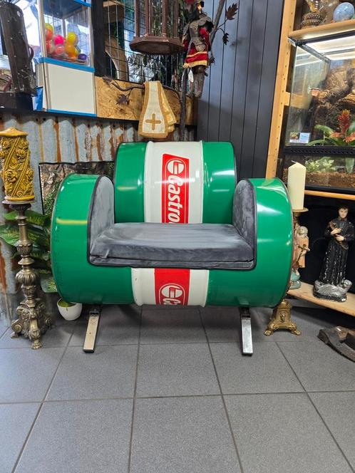 Industriële fauteuil aanbieding!, Huis en Inrichting, Fauteuils, Zo goed als nieuw, Ophalen
