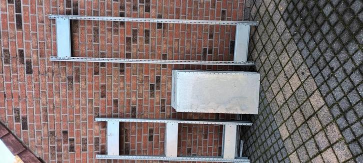 Metalen rek, Zakelijke goederen, Kantoor en Winkelinrichting | Magazijn, Stelling en Opslag, Ophalen