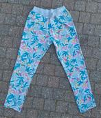 Pantalon épais coton motif fleuri taille 12 ans/152, Ophalen of Verzenden, Zo goed als nieuw, Meisje, Broek