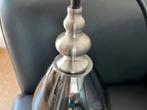 Grijs glas, plafondbevestiging in mat metaal, Ophalen, Nieuw, Glas