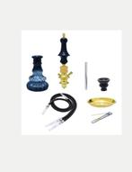 Prachtige grote glazen waterpijp met accessoires (55cm), Ophalen of Verzenden, Nieuw, (Water)pijp