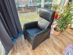 Elektrische lederen zetel / fauteuil, Huis en Inrichting, Fauteuils, Ophalen, Zo goed als nieuw