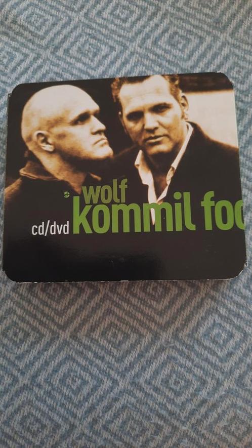 CD en dvd KOMMIL FOO Wolf, Cd's en Dvd's, Cd's | Humor en Cabaret, Zo goed als nieuw, Ophalen of Verzenden