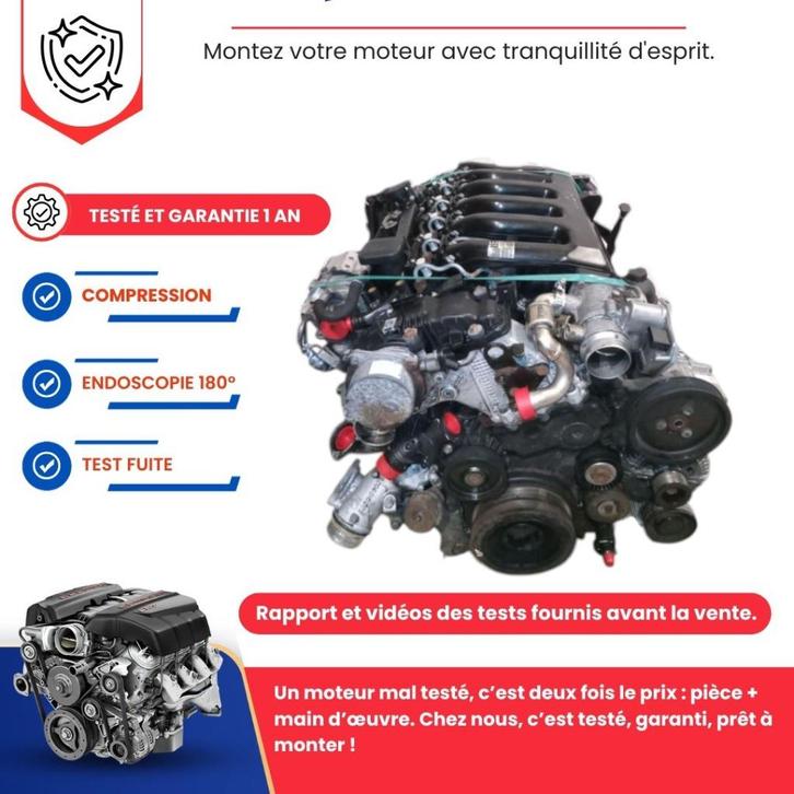 Complete motor BMW 535D E60 E61/635D E63 E64, Auto-onderdelen, Motor en Toebehoren, BMW, Nieuw, Ophalen of Verzenden
