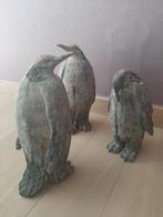 Decoratieve beelden (drie stuks) - Pinguinfamilie, Antiek en Kunst, Ophalen