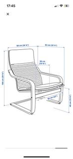 Ikea Poang zetel zonder kussen, Ophalen, Hout