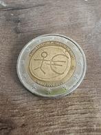 2 euro munt 10 jaar Economische en Monetaire Unie (EMU)", Postzegels en Munten, Ophalen, Duitsland, 2 euro, Losse munt