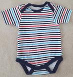 Body rayé blanc bleu et rouge à manches courtes - T62 - NEUF, Kinderen en Baby's, Babykleding | Maat 62, Ophalen, Nieuw, Jongetje of Meisje
