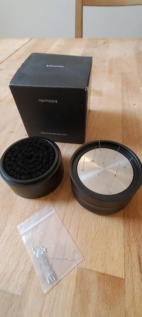 Normcore - Outil de distribution a aiguille V2 54 mm, Elektronische apparatuur, Koffiezetapparaten, Zo goed als nieuw, Overige modellen