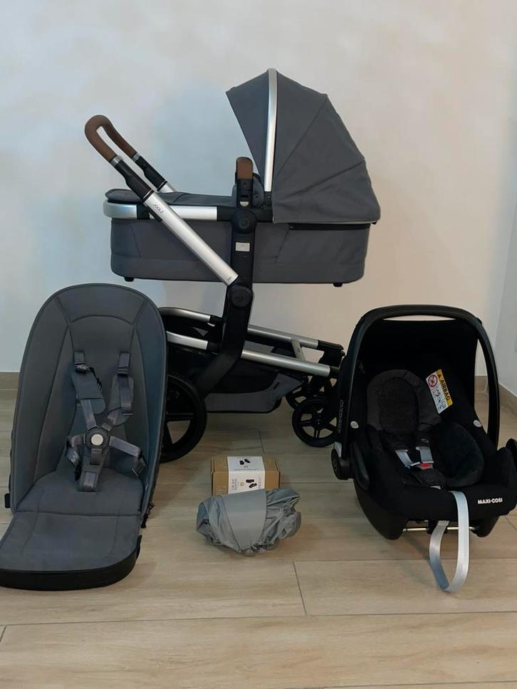 Joolz Day+ Plus Gorgeous Grey kinderwagen 3-in-1 Set, Kinderen en Baby's, Buggy's, Zo goed als nieuw, Maxi-Cosi, Regenhoes, Ophalen of Verzenden