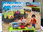 Playmobil city life woonkamer, Kinderen en Baby's, Speelgoed | Playmobil, Complete set, Gebruikt, Ophalen