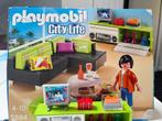 Playmobil city life woonkamer, Kinderen en Baby's, Speelgoed | Playmobil, Ophalen, Gebruikt, Complete set