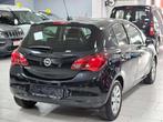 Opel Corsa E 1.2i CAMERA Sensors Clim Cruise Gps Bluetooth, Auto's, Gebruikt, 4 cilinders, Zwart, Bedrijf
