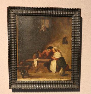 Vroeg 19e eeuws olieverfschilderij beschikbaar voor biedingen