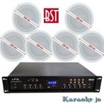 Muziek systeem met 6 x 30 Watt Plafond-speakers, Audio, Tv en Foto, Stereoketens, Ophalen of Verzenden, Nieuw, Speakers, Overige merken