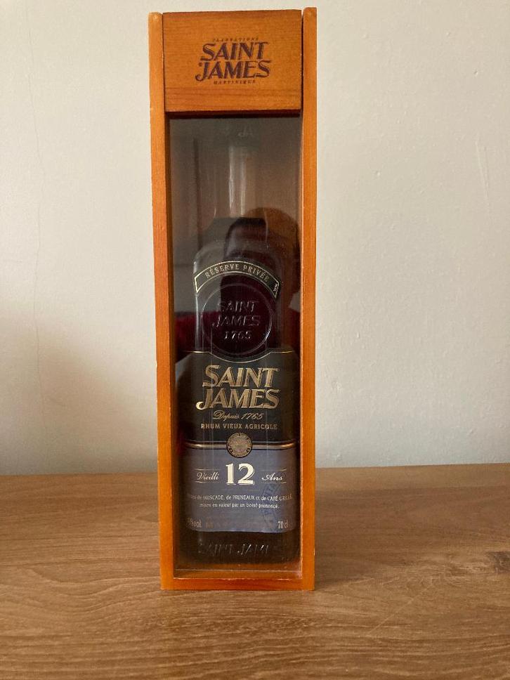 Rhum Saint James 12 jaar, Verzamelen, Wijnen, Nieuw, Overige typen, Vol, Ophalen