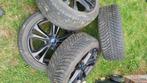 17" Ford velgen + banden 225/45R17 94V. (5x108), Auto-onderdelen, Banden en Velgen, Ophalen, Gebruikt, Banden en Velgen, 17 inch