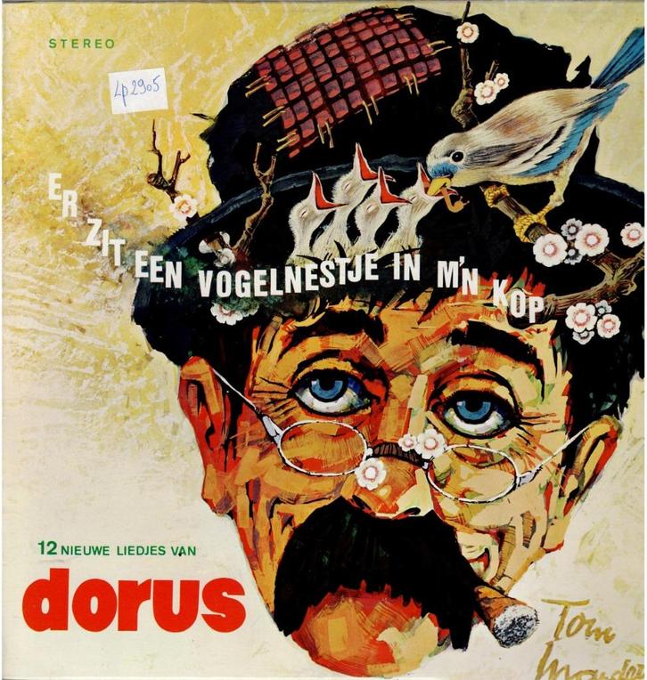 Vinyl, LP   /   Dorus – Er Zit Een Vogelnestje In M'n Kop, Cd's en Dvd's, Vinyl | Overige Vinyl, Overige formaten, Ophalen of Verzenden