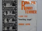 Rina Pia & Ronny Temmer - I Love You / Zonder Liefde (1969), Cd's en Dvd's, Ophalen of Verzenden, Nederlandstalig, Single