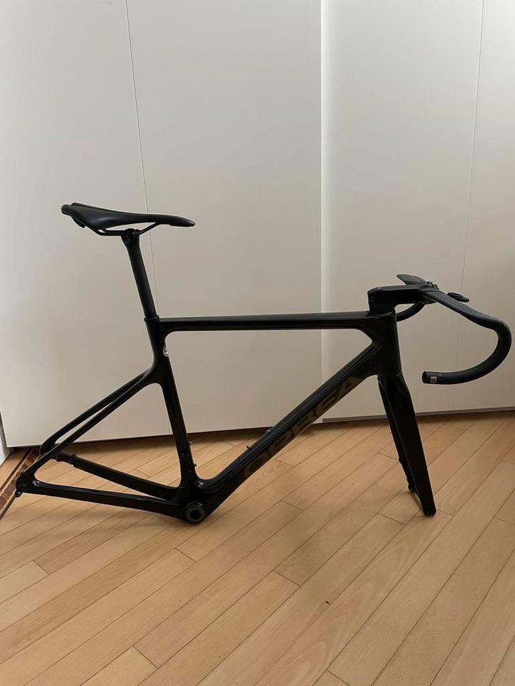 Orbea orca raw carbon 2022 frameset maat 53, Fietsen en Brommers, Fietsen | Racefietsen, Zo goed als nieuw, Carbon, Ophalen