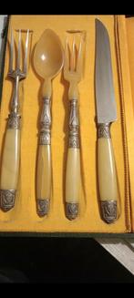 zilveren set ivoor, Huis en Inrichting, Keuken | Bestek, Ophalen