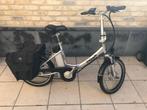 Elektrische vouwfiets mini, Fietsen en Brommers, Versnellingen, Zo goed als nieuw, Totaal opvouwbaar, Dames