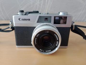 Appareil photo argentique Canon Canonet 28. beschikbaar voor biedingen