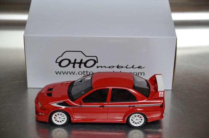1/18 Mitsubishi Lancer Evo VI TME Otto, Hobby en Vrije tijd, Modelauto's | 1:18, Nieuw, Auto, OttOMobile, Ophalen of Verzenden