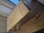 tafel en stoelen, Huis en Inrichting, Tafels | Eettafels, 50 tot 100 cm, 100 tot 150 cm, Grenenhout, Rechthoekig