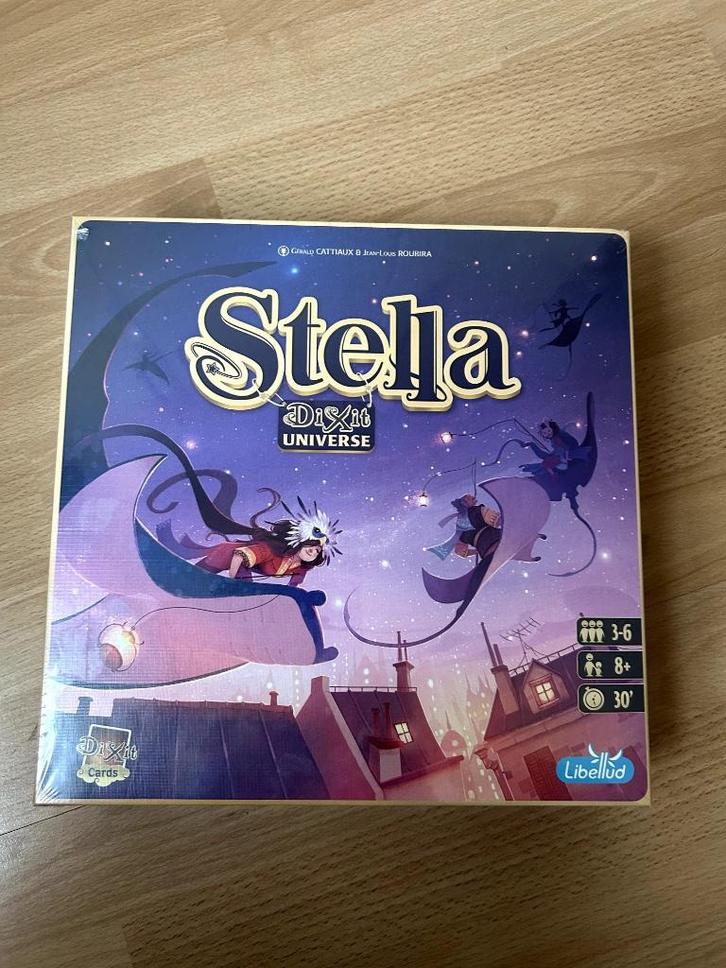 Stella dixit-universum, Hobby en Vrije tijd, Gezelschapsspellen | Bordspellen, Nieuw, Drie of vier spelers, Vijf spelers of meer